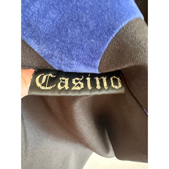 90’s Guy Fieri Vibes Blue Flame Casino Button Up XL - Picture 10 of 11